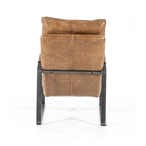 Fauteuil Lex - Cognac vintage leer - Afbeelding 2