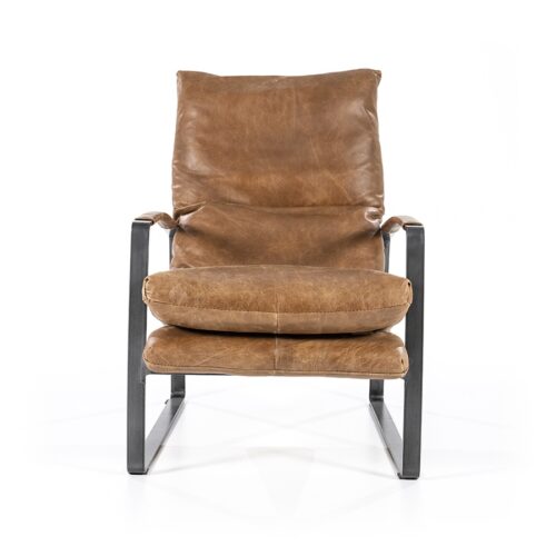 Fauteuil Lex - Cognac vintage leer - Afbeelding 3