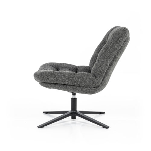 Fauteuil Danica - Antraciet Baquer - Afbeelding 3