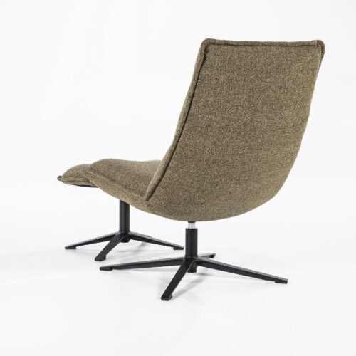 Fauteuil Marcus met voetenbank - Groen - Afbeelding 5