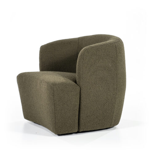 Fauteuil Charlotte Bouclé Groen - Afbeelding 2