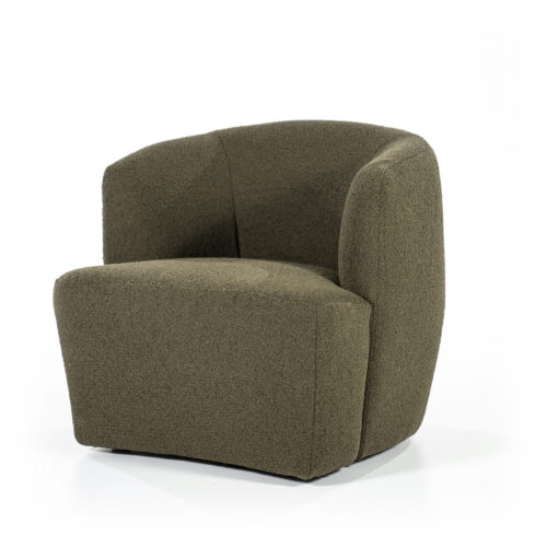 Fauteuil Charlotte Bouclé Groen