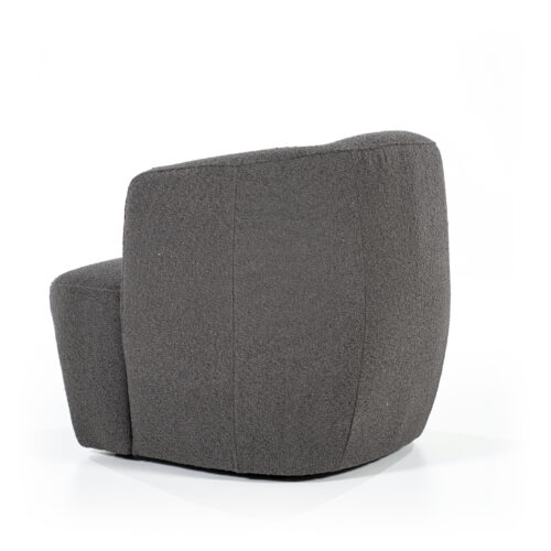 Fauteuil Charlotte Bouclé Antraciet - Afbeelding 4