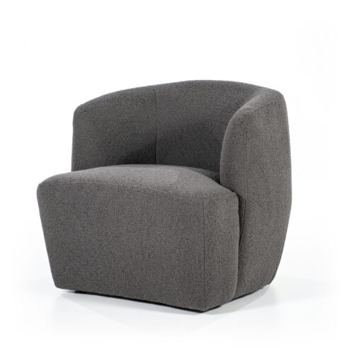 Fauteuil Charlotte Bouclé Antraciet