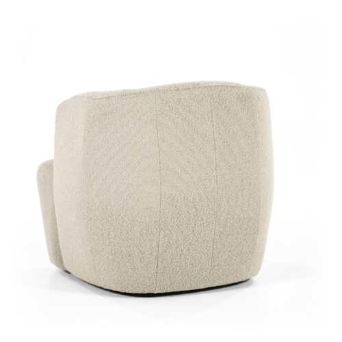 Fauteuil Charlotte Bouclé Taupe - Afbeelding 8