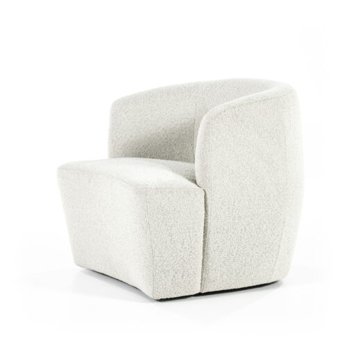 Fauteuil Charlotte Bouclé Beige - Afbeelding 4