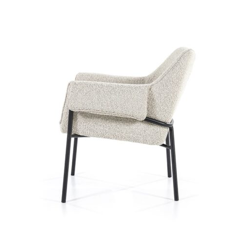 Fauteuil Tony Bouclé - Beige (showroom model) - Afbeelding 4