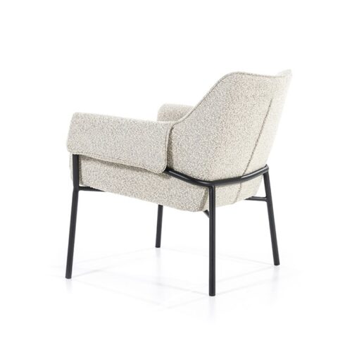 Fauteuil Tony Bouclé - Beige (showroom model) - Afbeelding 5