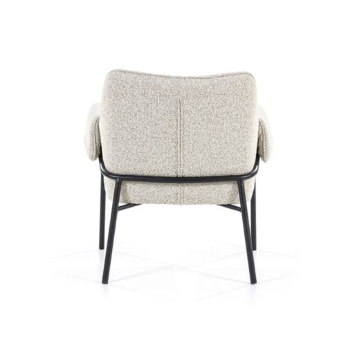 Fauteuil Tony Bouclé - Beige (showroom model) - Afbeelding 6