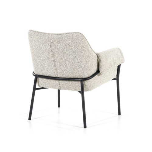 Fauteuil Tony Bouclé - Beige (showroom model) - Afbeelding 8