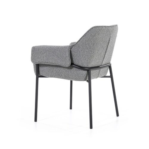 Fauteuil Tony Bouclé - Grijs (showroom model) - Afbeelding 9