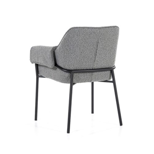 Fauteuil Tony Bouclé - Grijs (showroom model) - Afbeelding 7