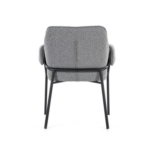 Fauteuil Tony Bouclé - Grijs (showroom model) - Afbeelding 8