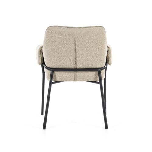 Fauteuil Tony Bouclé - Taupe - Afbeelding 7