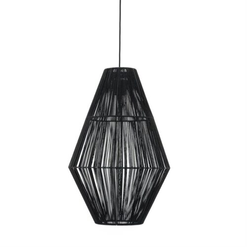 Hanglamp Aya 2 - zwart - 34 cm (showroom model)