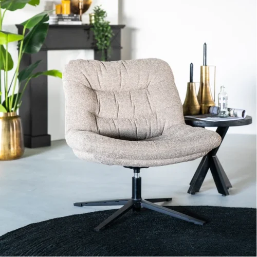 Fauteuil Danica - Beige Baquer