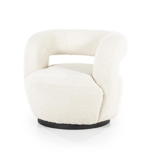 Fauteuil Sharon Bouclé - Beige - Afbeelding 2