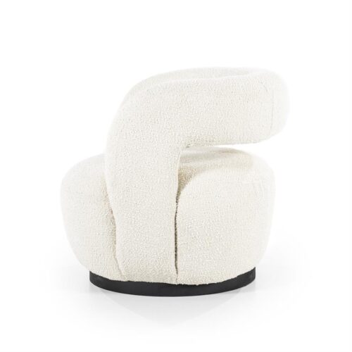 Fauteuil Sharon Bouclé - Beige - Afbeelding 5