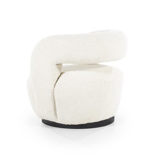 Fauteuil Sharon Bouclé - Beige - Afbeelding 6