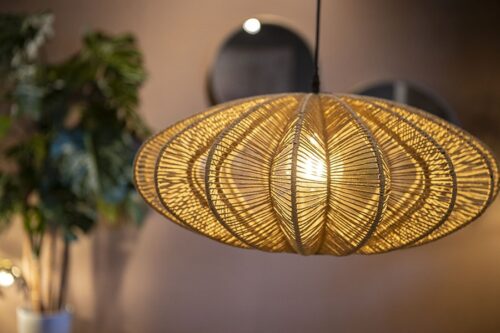 Hanglamp Nimbus Metaal en touw - Naturel - Afbeelding 4