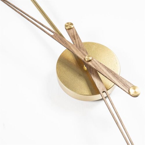 Wandklok Sundial 70 cm - Goud - Afbeelding 2