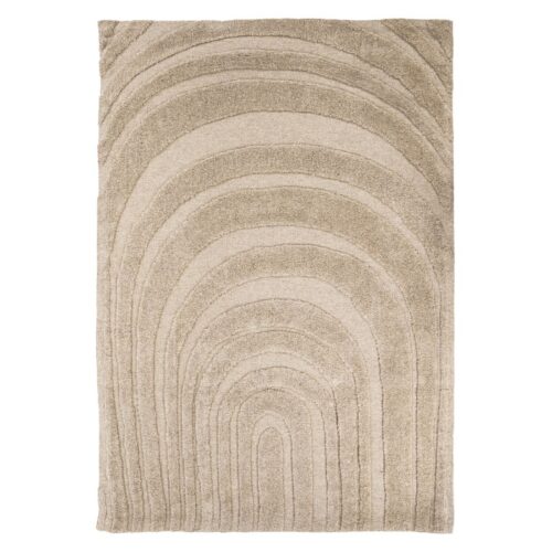 Vloerkleed Maze beige 160 x 230 cm