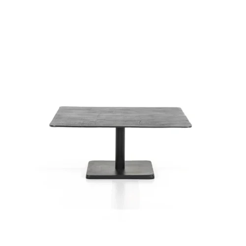 Salontafel Neal metaal zwart 70 x 70 cm (showroom model) - Afbeelding 3