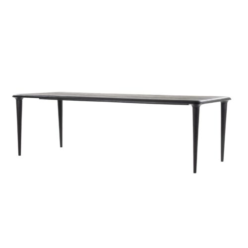 Eettafel Jiska Mangohout Zwart - 300cm