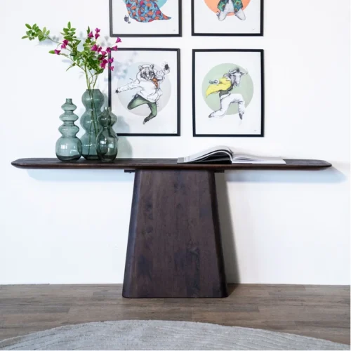 Sidetable Aron Mangohout - Bruin 180 cm