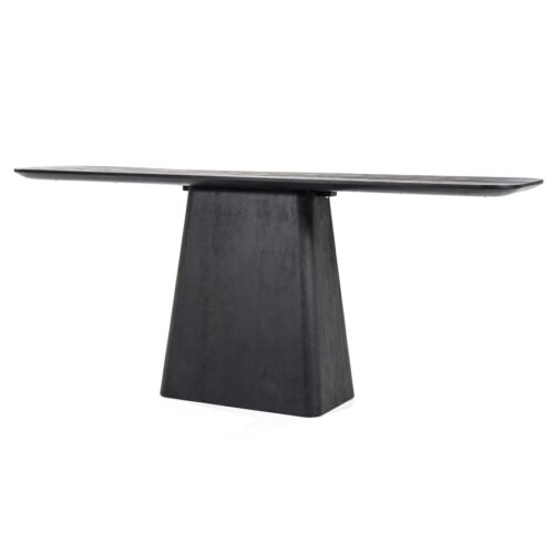 Sidetable Aron Mangohout - Zwart 180 cm - Afbeelding 3