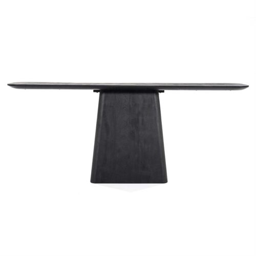 Sidetable Aron Mangohout - Zwart 180 cm - Afbeelding 4