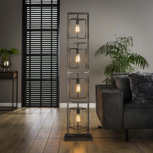 Vloerlamp Cubic Tower 160 cm