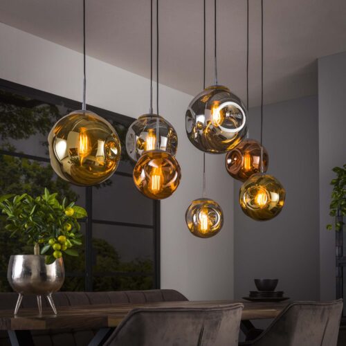 Hanglamp Stellar met 7 lampen - Ø25 cm