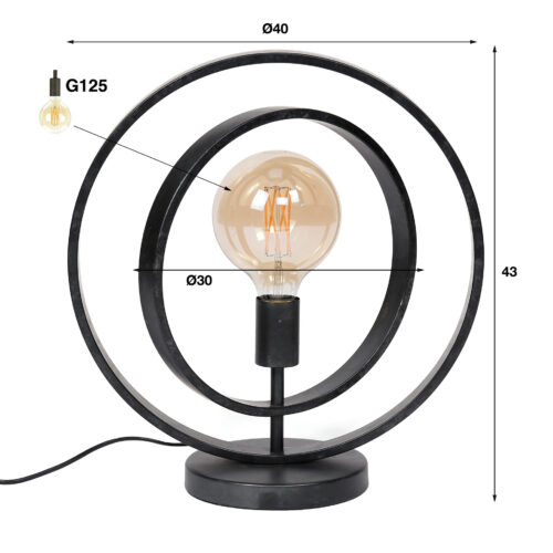 Tafellamp Turn Around - 1 lamp - Afbeelding 10