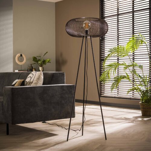 Vloerlamp Copper Twist 140cm - Afbeelding 2