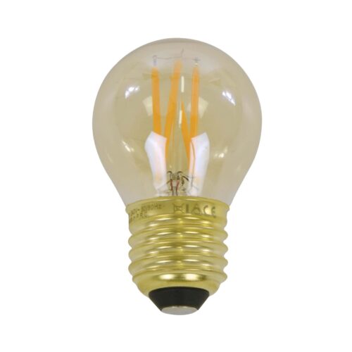 Kooldraadlamp Bol Mini Ø4.5cm Amberkleurig dimbaar