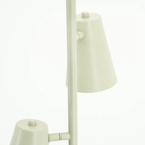 Vloerlamp Cole 3 lampen - Beige - Afbeelding 3