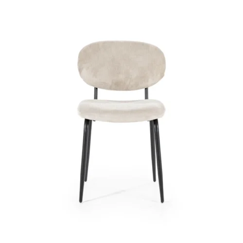 Eetkamerstoel Cosmo Rib - Beige - Afbeelding 2