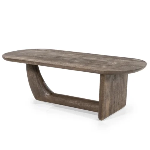 Salontafel Donn Mangohout Bruin - 110 x 53cm - Afbeelding 3