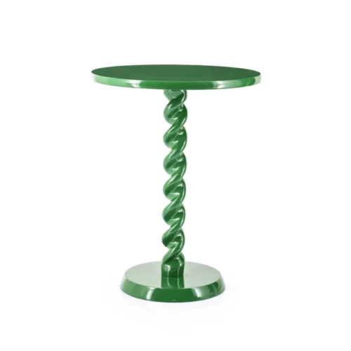 Ronde Bijzettafel Gula 40cm - Groen - Afbeelding 2