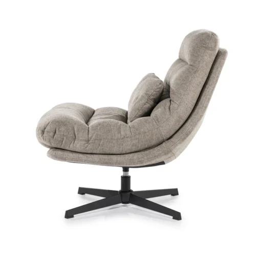 Fauteuil Cooper met kussen - Bruin - Afbeelding 2