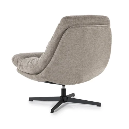 Fauteuil Cooper met kussen - Bruin - Afbeelding 3