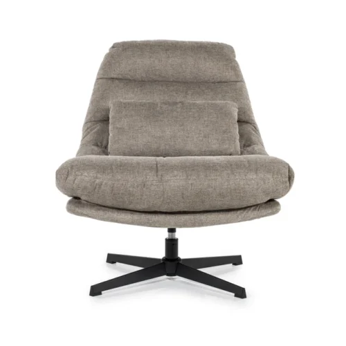 Fauteuil Cooper met kussen - Bruin - Afbeelding 4