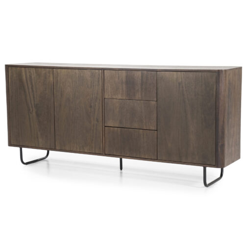 Dressoir James Mangohout 180cm - Bruin