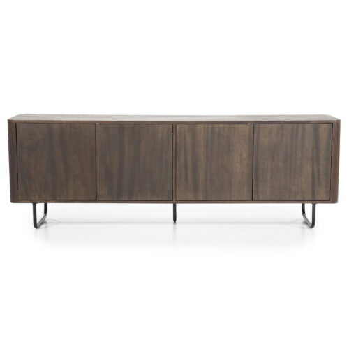 TV-meubel James Mangohout 180cm - Bruin - Afbeelding 2