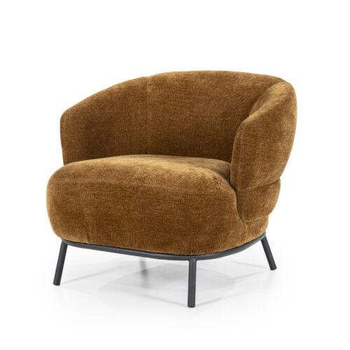 Fauteuil David - mosterd Safari - Afbeelding 2