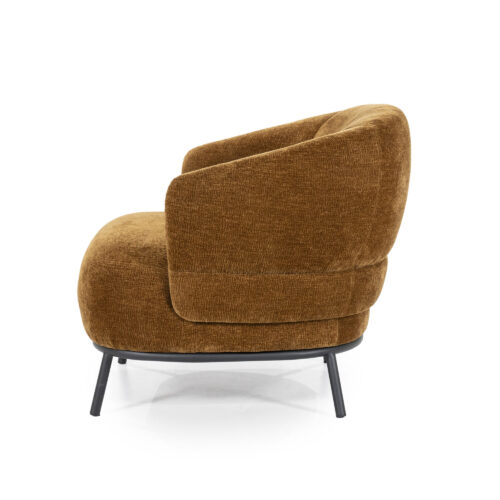 Fauteuil David - mosterd Safari - Afbeelding 4