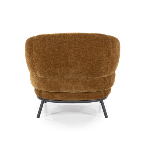 Fauteuil David - mosterd Safari - Afbeelding 7