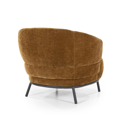 Fauteuil David - mosterd Safari - Afbeelding 8