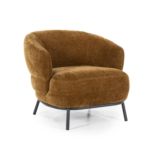 Fauteuil David - mosterd Safari - Afbeelding 12